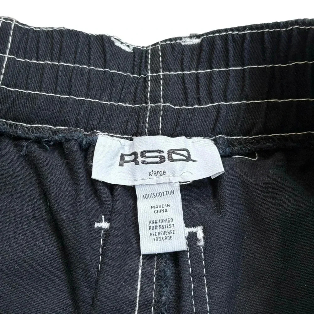 RSQ Women’s Smock Waist Loose Cargo Pants - Picture 6 of 11